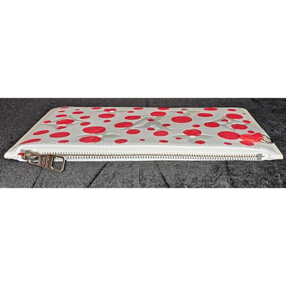 Louis Vuitton Yayoi Kusama Monogram Empreinte Neverfull Red Dots Pouch - Picture 10 of 11